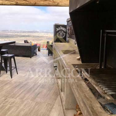 Construcción de Quinchos · Casas Arragón